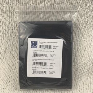 NEW Comfortland‎ CK-007 Knee Brace Suspension Sleeve L2397 Black Comfort Land
